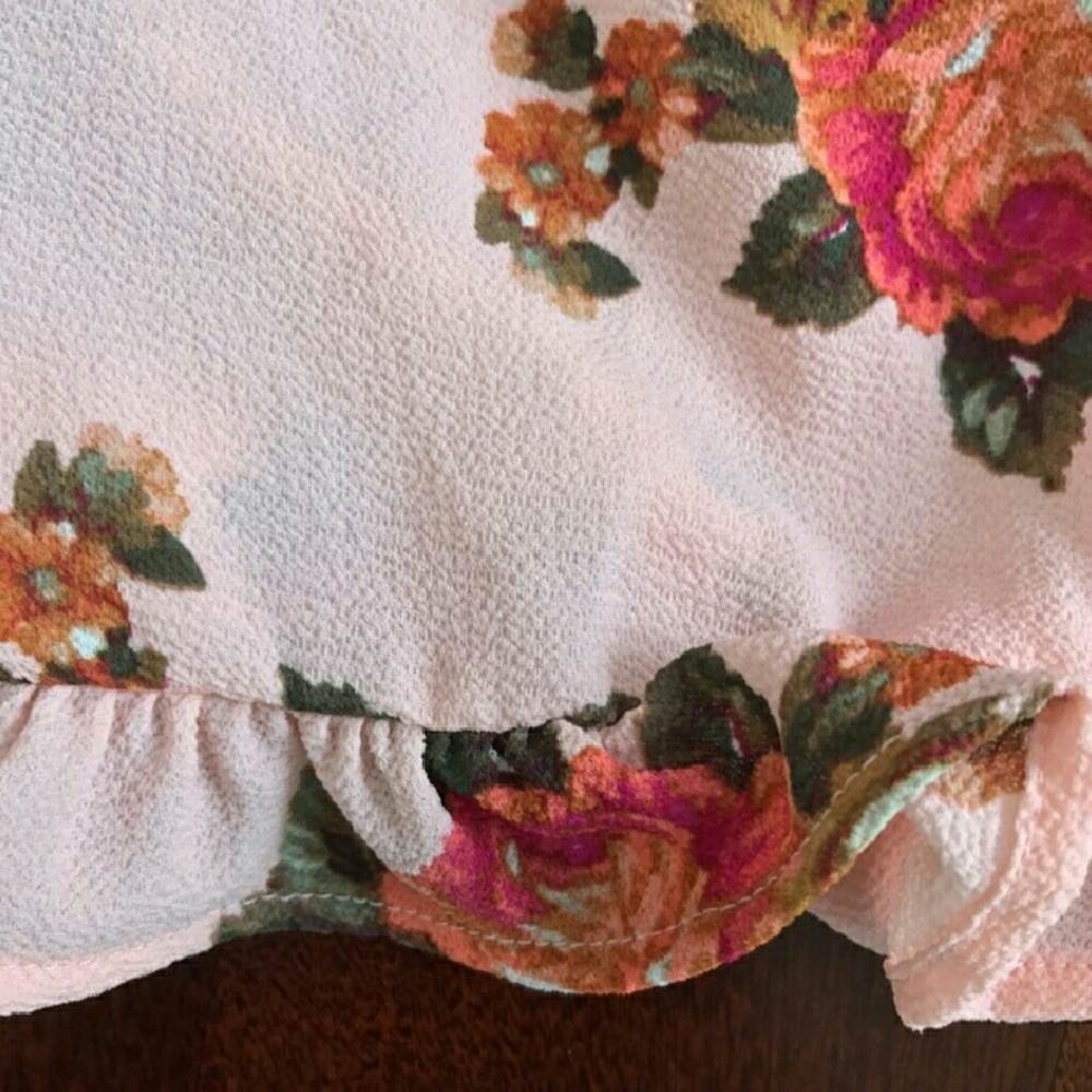 New Floral Romper - Picture 3 of 3